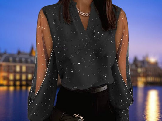 Blusa Eleganza Floreale/Brillante - Il tocco di raffinatezza perfetto - Biresi
